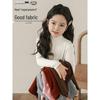 Yoyou Girls' Warm Solid Turtleneck Base Shirt