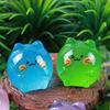 Adorable Luminous Kitten Resin Ornaments for DIY Miniature Gardens