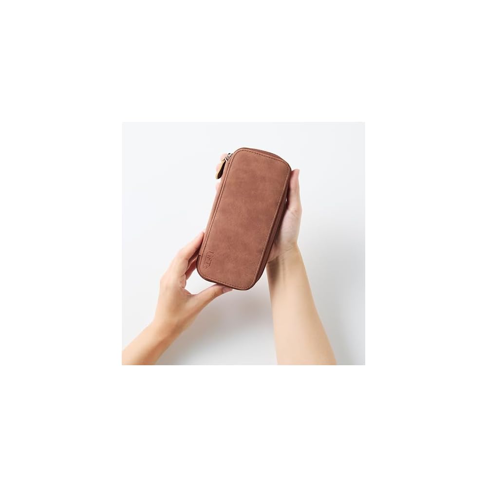 LIFT Round Zip Pen Case, Gray LIPC-01-GY