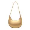 2025 New Women Luxury Shoulder Bags Large Capacity Pu Leather Half Moon Hobo Bags Travel Commuter Handbags