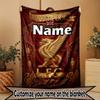 Gepersonaliseerde Liverpool Football Club Print Deken met Naam, Woondecoratie, Slaapkamer, Bank, Kamperen, Bank, Cadeaus voor Verjaardag Kerst