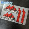 Universal Car Reflective Sticker Window Glass Decoration Adventure Accessories Outdoor Off-road Camping Element