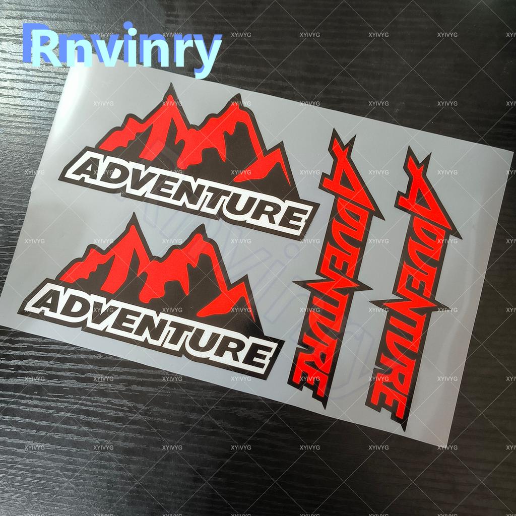 Universal Car Reflective Sticker Window Glass Decoration Adventure Accessories Outdoor Off-road Camping Element