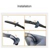 2pcs ABS Wiper Hole Covers Dust & Anti-Spontaneous Combustion Protection,Wiper Hole Protection Durable Wiper Covers for Car