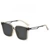 Large Rim Sunglasses Women's High-Grade Style Sunglasses Uv-Proof Sunglasses Men's Fashion