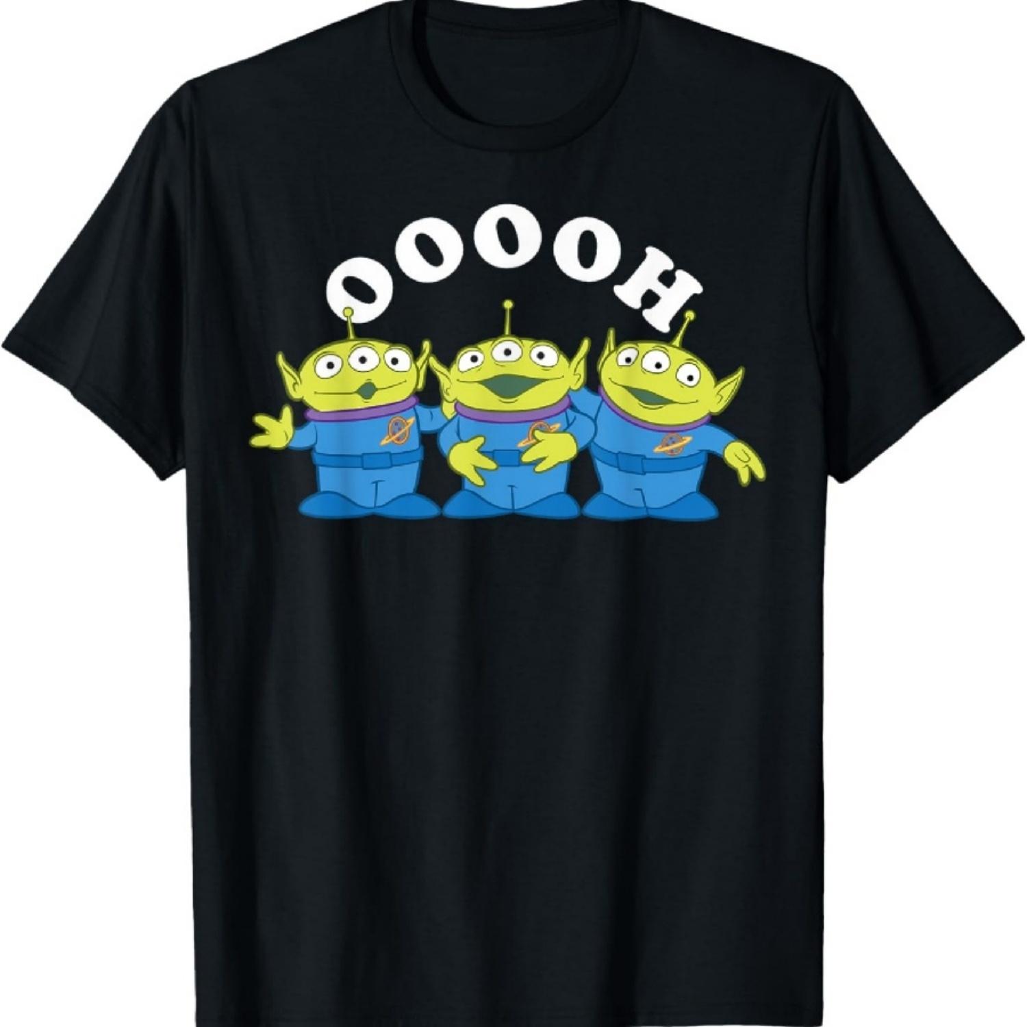 

Disney Pixar Toy Story OOOHHH Alien Trio Portrait T-Shirt XXXXXL чорний