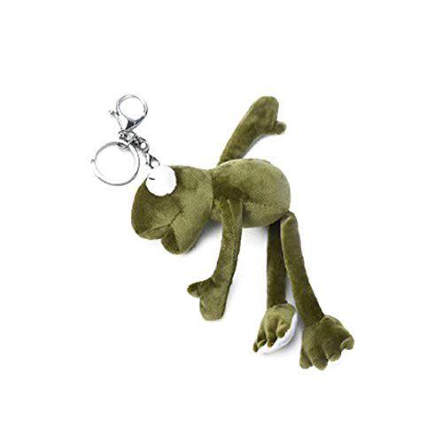 Baharat Frog Keychain Set (2-Piece Set) - Cute, Popular Korean Pendant, Key Charm, Multi-Function Key Ring, Bag Charm, Stylish Keychain, Wallet Charm,