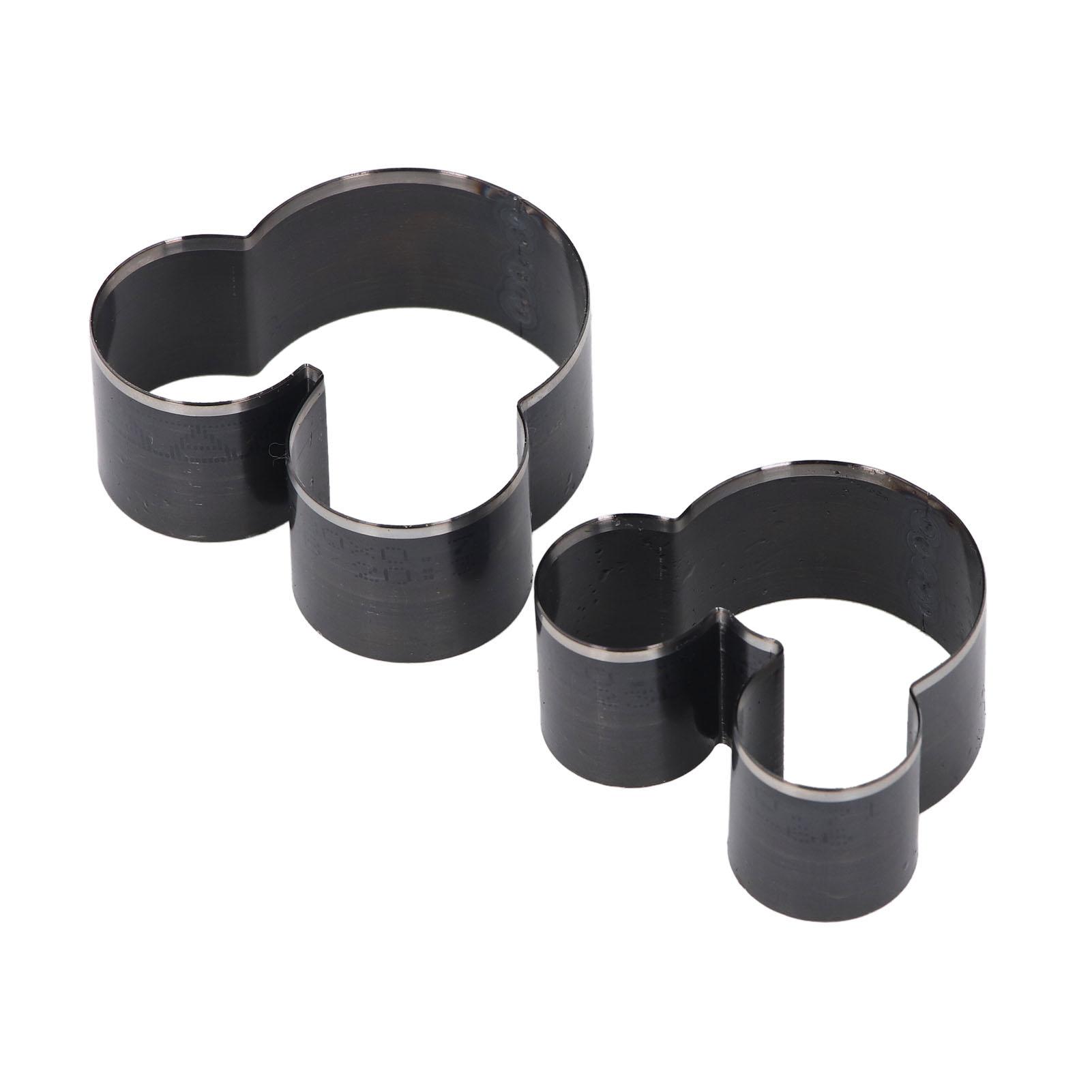 

Набор из 2 шт. штампов для резки кожи в форме головы мыши, ручная штамповка, формовка, легированная сталь, ремесленные инструменты