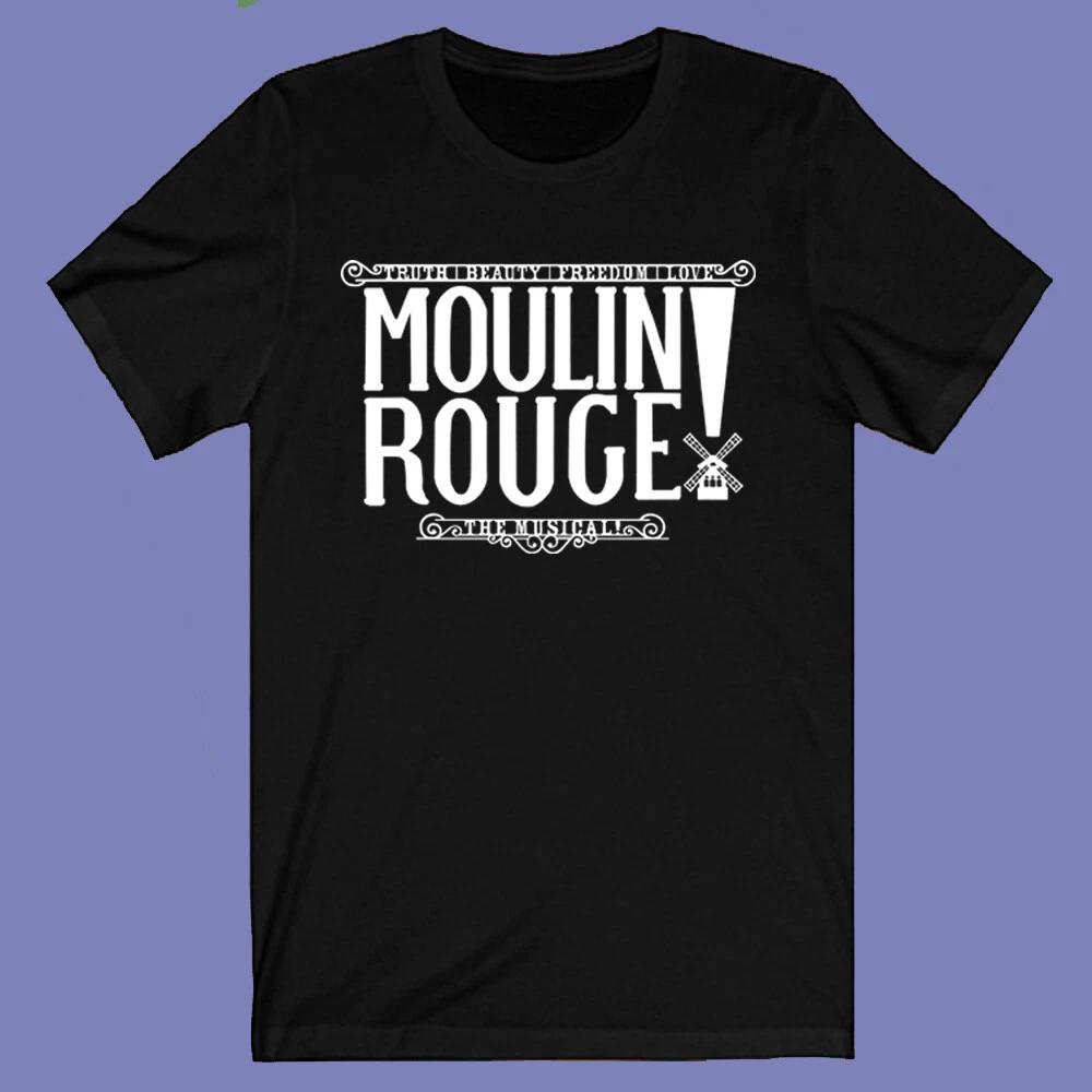 Moulin Rouge Broadway Famous Musical Show Men s Black Size S-3XL S