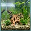 Tree Trunk Fish Shrimp Hiding Cave Plastic Tree Root Caves Driftwood Landscape  Terrarium Decor