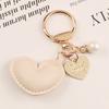 Cute Heart Keychain Phone Bag Backpack Charm Accessory Car Keychain Creative Schoolbag Pendant