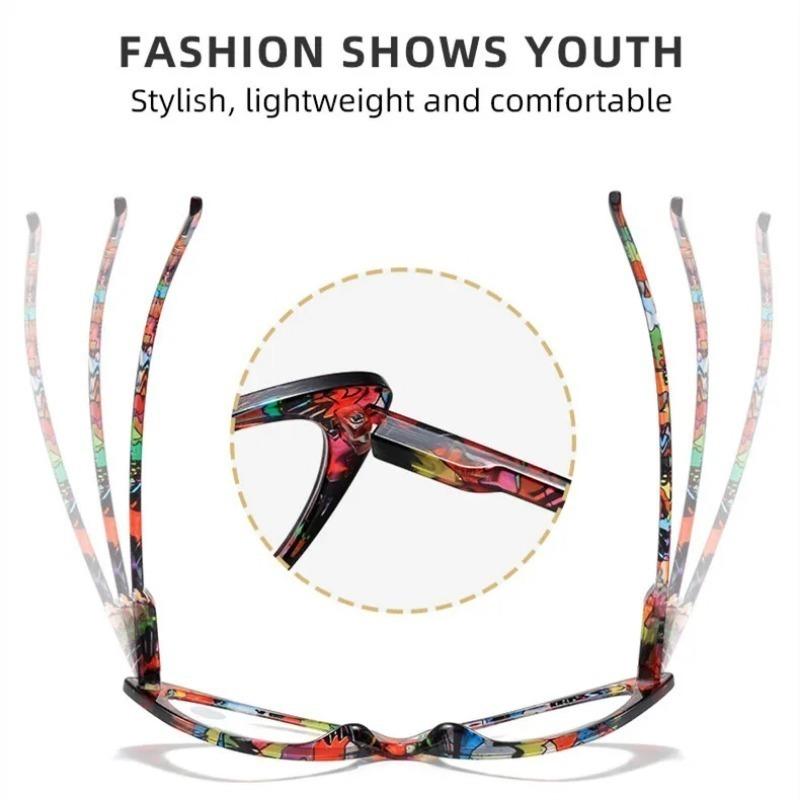 Fashion Cat Eye Reading Glasses Women Anti Blue Light Computer Presbyopic Eyeglasses Retro Classic Hyperopia Glasses Diopter