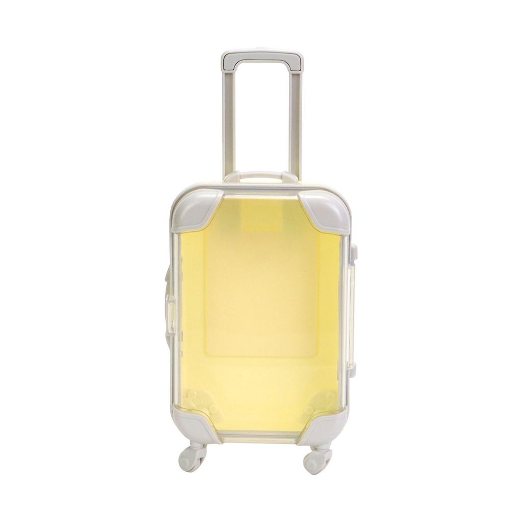 Trolley Koffer Desktop Schmuck Aufbewahrungsbox Kleiner Transparenter Koffer Aufbewahrungsbox