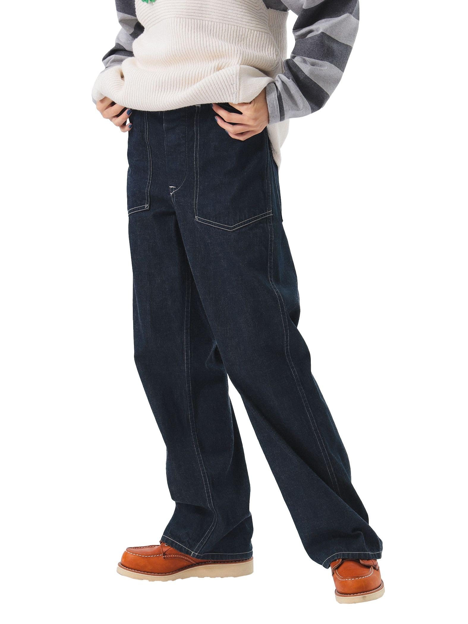 

Брюки BUZZ US Army DENIM INDIGO ONE SIZE 13240251086 [BEAMS BOY] RICKSON S женские индиго
