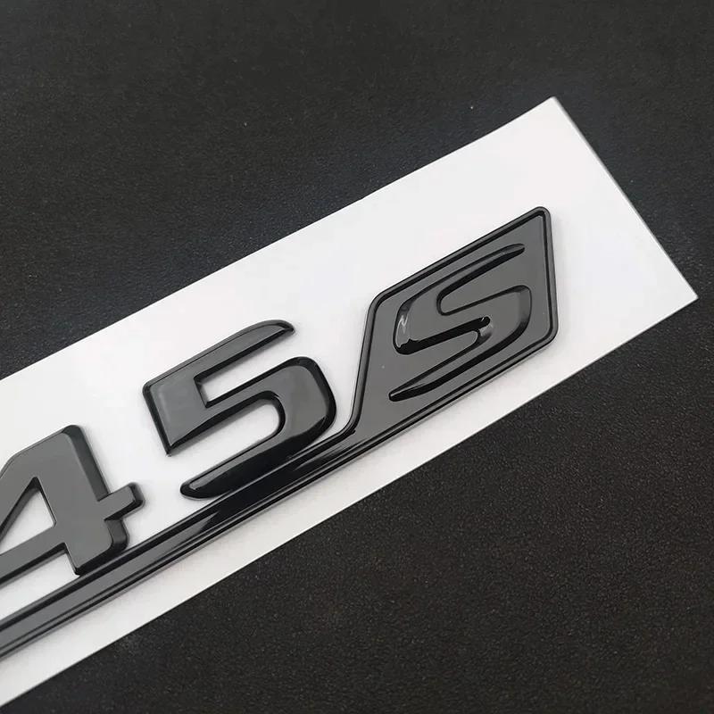3D ABS GLA45S Buchstaben Aufkleber Auto Styling Heckklappen Emblem GLA45S Logo für Mercedes GLA45S AMG X156 Zubehör