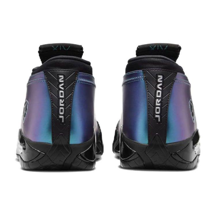 Air Jordan 14 Retro Low Love Letter Sieviešu kedas Tirkīzzils Minerāltekstūras Tirkīzzils Metālisks Sudrabs DH4121-300