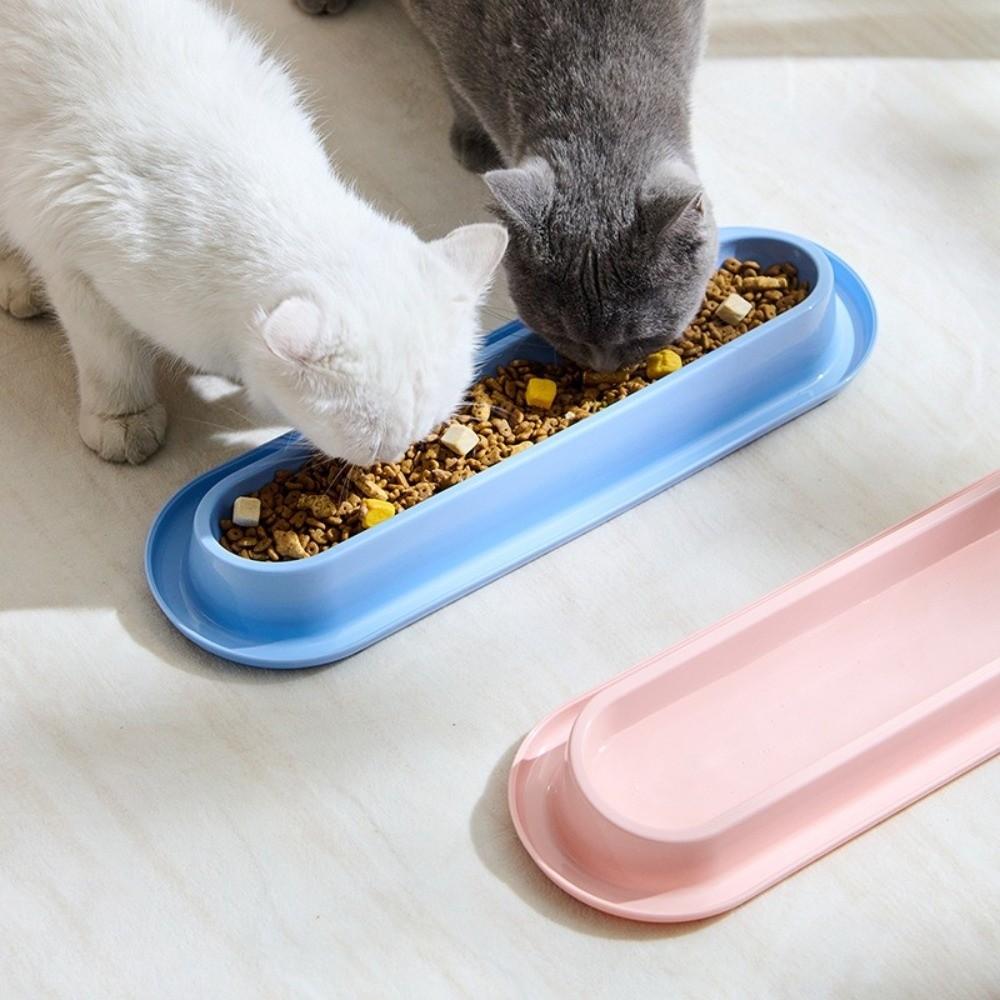 Anti Slip Pet Bowl Extra Long Cat Dog Feeder Ant-Proof Design Cat Water Feeder Pet Household