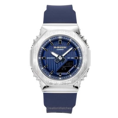 G-Shock Analogowo-Cyfrowy Edycja Limitowana Żywica Biopochodna Niebieska Tarcza Kwarcowy GM-S2110SH-2A 200M Zegarek Damski