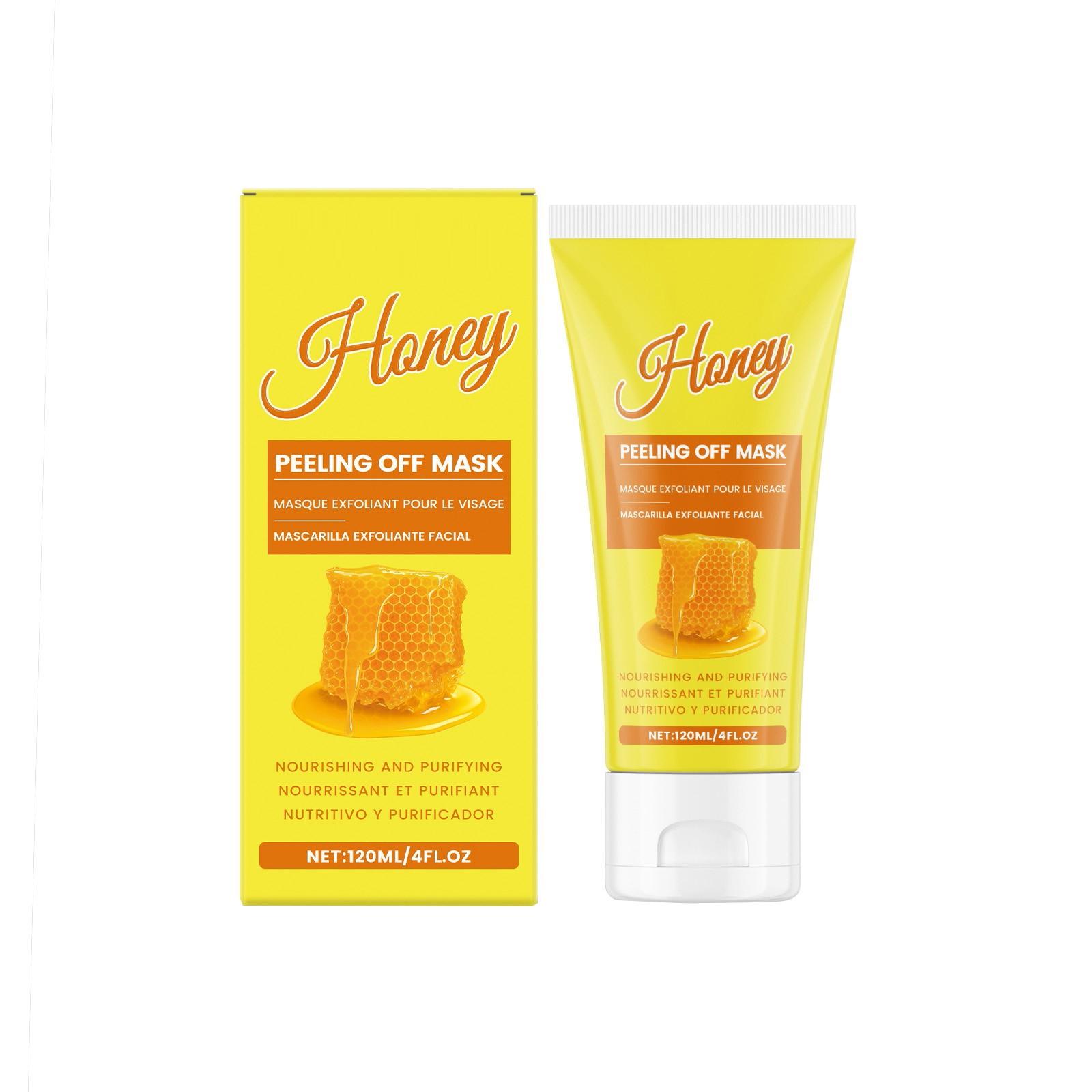 

Маска-пленка с медом Мягко отшелушивает, очищает кожу, осветляет цвет лица, питает и увлажняет 120 мл One Size