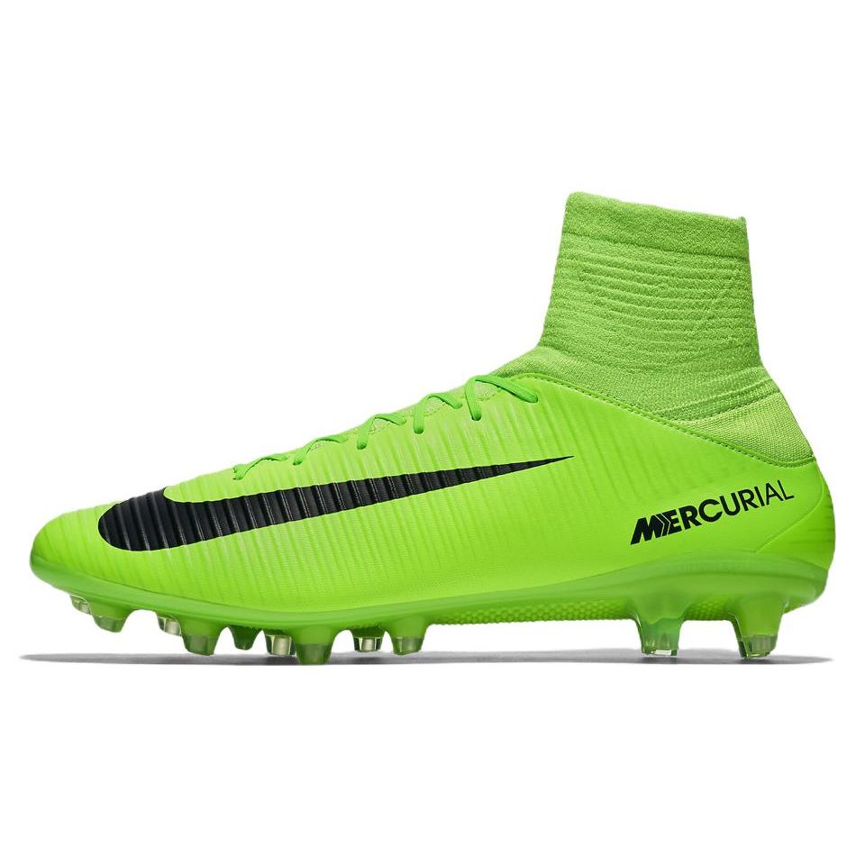 Nike Mercurial Veloce 3 Comfortable Ag (Rubber Short Studs) Fabric Leather Shock Absorption Anti-Slip Wear-Resistant Soccer Shoes 831960-303