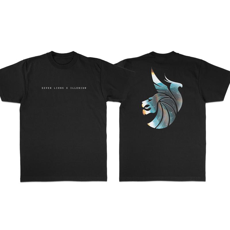 

Sevenlions X Illenium Ssk Vac Electric Syllables Носите соответствующие аксессуары для одежды с мужской и женской футболкой с короткими рукавами XXXL