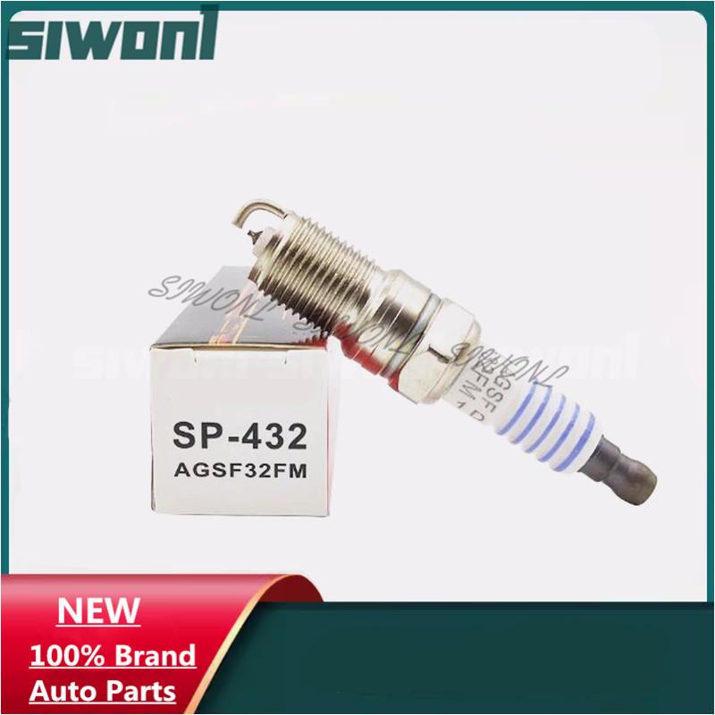 4pcs/lot SP432 Spark Plug For Ford FOCUS FIESTA COUGAR RANGER Contour E-150 AGSF32FM SP-432
