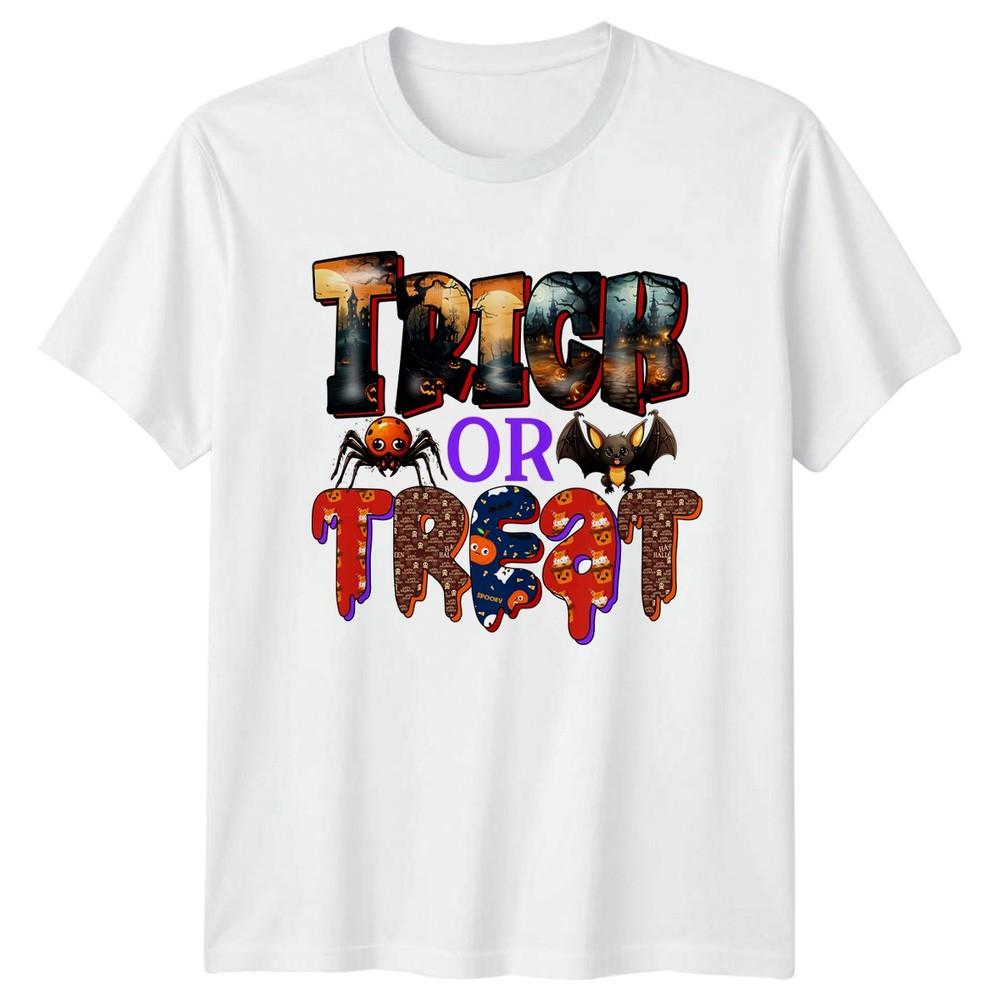 Trick Or Treat TShirt Trick Or Treat Halloween Halloween Gift For Him And Her S