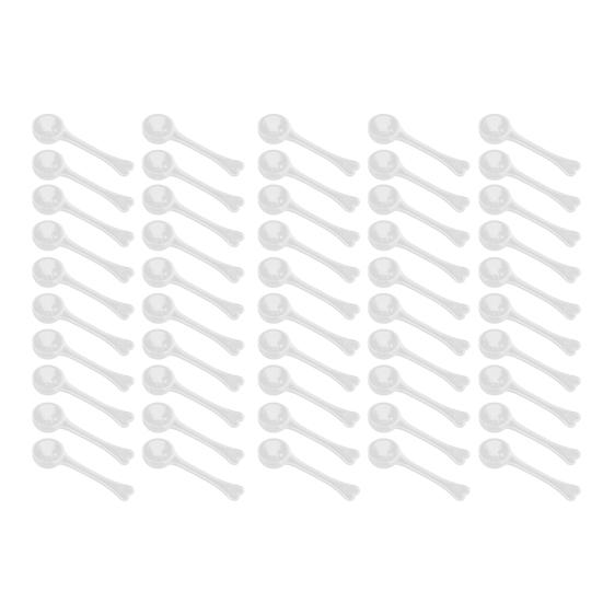 Precision Measuring Spoons Set Stackable Plastic Scoops for Coffee Pet Food Baking Spices Multi-Size Dry Ingredient Measuring Tools