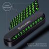 BQVLT1 Car Hidden Parking Card Stop Phone Number Card Plate Auto Interiors For Alfa Romeo 4C 159 166 Spider Giulia 156 Mito 147 8C GT