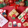48PCS Merry Christmas Paper Tags 2025 Xmas Tree Hanging Label Navidad 2025 New Year Home Xmas Party Gifts Cards Set Decorations