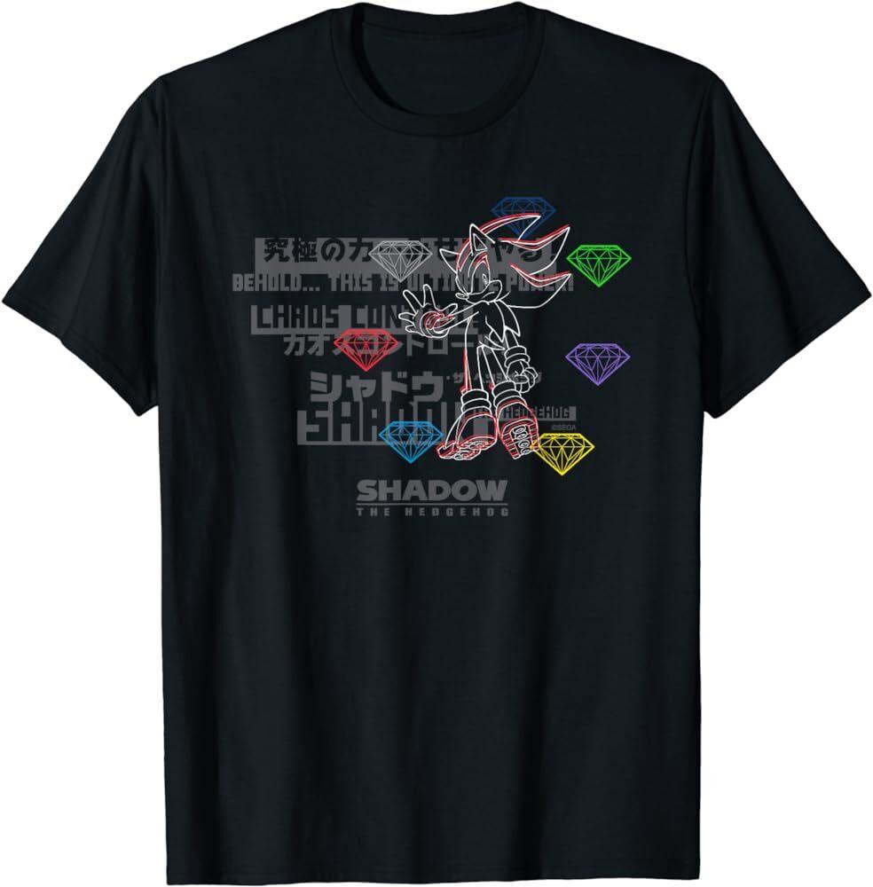 

New Shadow the HedgehogIntense Type T-Shirt Unisex T-Shirt XL