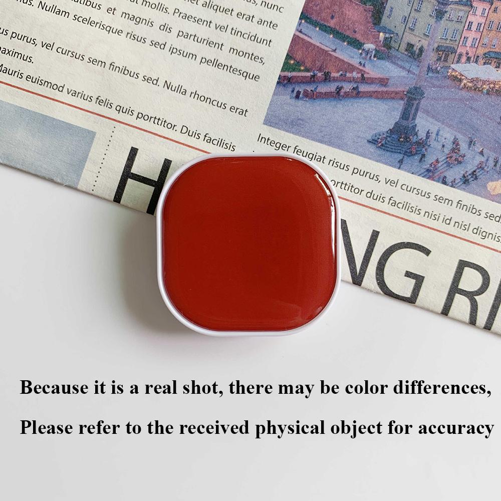 

JCD Милые квадратные попсокеты держатели для телефона держатель-кольцо для пальца грипток подставка задняя крышка клипса аксессуары для сотового телефона красный