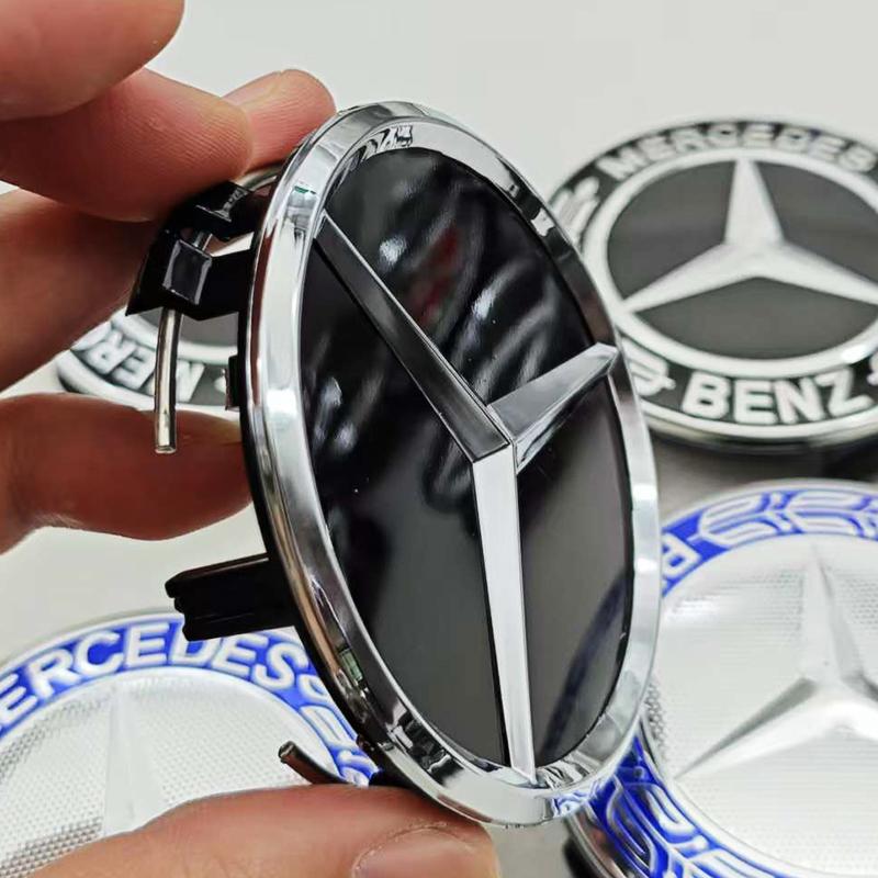 4pcs 75mm Car Wheel Center Caps Rims Hub Caps For Mercedes Benz W204 205 A B C E S CLA CLK ML GLK GLA GLB GLC CLA Accessories