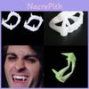 Accessoires de Costume de Fête d'Halloween Ensemble de Fausses Dents Blanches en Plastique Crocs de Vampire Zombie Décoration de Fête Wawazhengfu