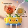 Flower Bath Toys for Kids Rotating Water Play Shower Fun Baby Bath Toys Bathtub Toy Water Pool Toys Toddler Shower Toy Boys Girl