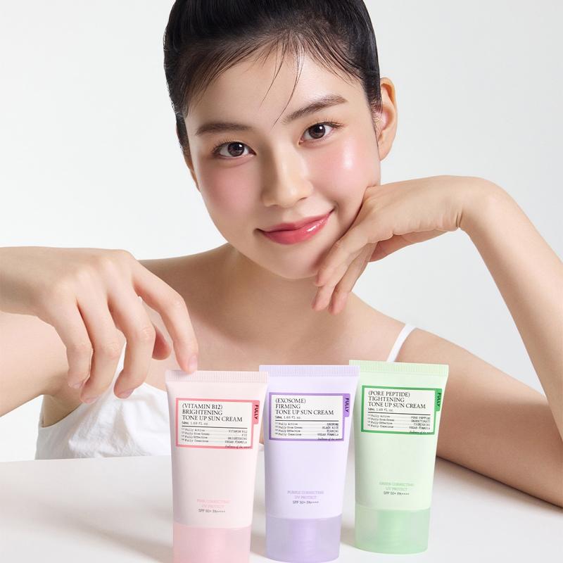 FULLY Pore Peptide Tightening Tone Up Sun Cream SPF 50+ PA++++ 50ml