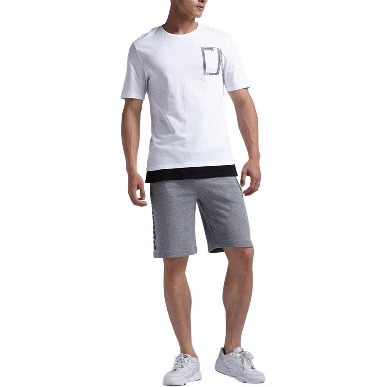 Puma T Shirts Men's Crew Neck Moderate Straight Fit 853172-02