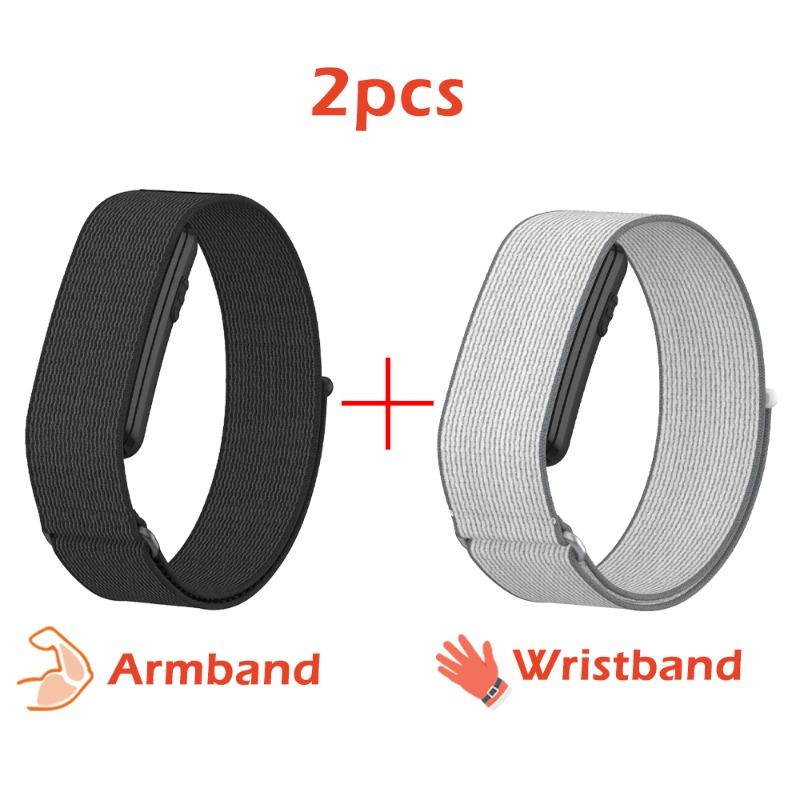 Premium Custom Nylon Loop Replacement Soft Strap For Garmin CIRQA Smart Band Adjustable Wrist Upper Arm Bicep Bracelet Accessory