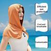 2026 Summer New Arrival Cooling Beach Shawl Sun Protection Breathable Uv Protection Sun Hat