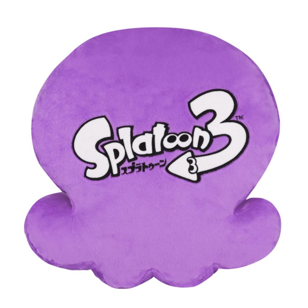 Boeki Splatoon 3 ALL STAR COLLECTION Cushion Octopus W33 x D11 x H34cm Cushion San-Ei (Purple)
