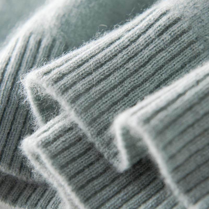 Women's Cashmere Sweater Qinghe Cashmere 100% Cashmere Women's Autumn and Winter Cashmere Sweater Soft and Warm