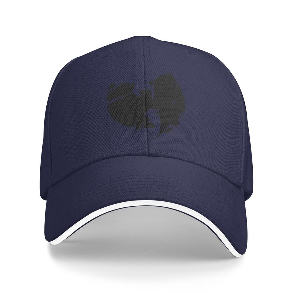 Baseball Caps Iconic Black Logo Vector Art Classic Wu Clan T-Shirt Trendy Casquette Unisex Sport Summer Caps