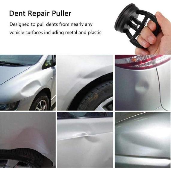DEALPEAK Portable Vacuum Suction Cup Car Dent Repair Puller Dent Remover Heavy Duty Handle Glass Lifter Gripper Sucker Plate for Car Window Glass