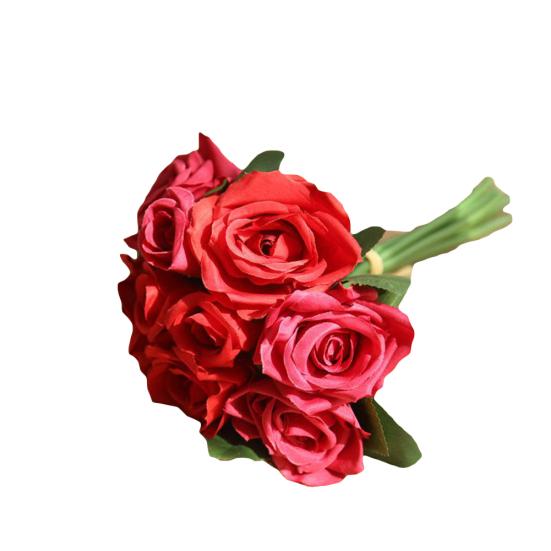 1 Stück künstliche Rose Blume Foto Requisite Hochzeit Home Office Tischdekoration