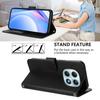 For Xiaomi Poco M8 5G/Redmi Note 15 5G (Global) Wallet Case RFID Blocking Calf Texture Leather Stand Phone Cover with Strap