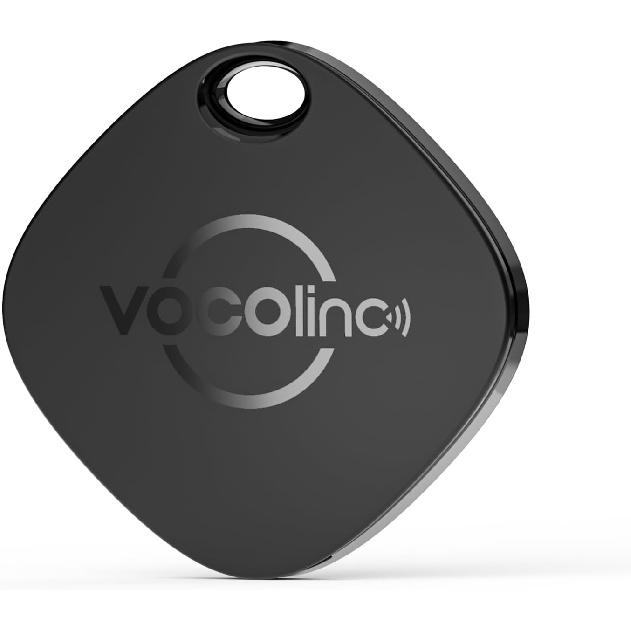 VOCOlinc Key Finder, Luggage Tracker Tag Item Locator Compatible with Find My (iOS Only), Smart Tag Bluetooth Tracker for Keys, Wallet, Bags,