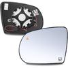 Passenger Right Side Mirror Glass - Compatible with Jeep Vehicles - Compass 2017-2025, Cherokee 2014-2023, with Heated/Blind Spot Detection, Without
