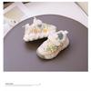 Girls sports shoes new spring and summer children's shoes girls fashion mesh breathable casual shoes embroidery flowers