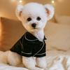 Silk pet pajamas are comfortable and skin-friendly, universal home clothing for cats and dogs