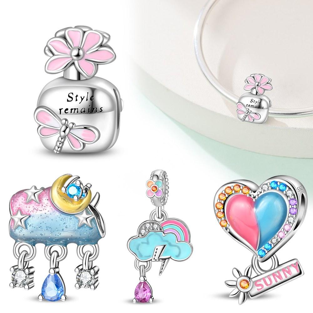 New Copper Colors Perfume Bottle Beads Fit Copper Colors Original Bracelets Diy Birthday Jewelry Gift